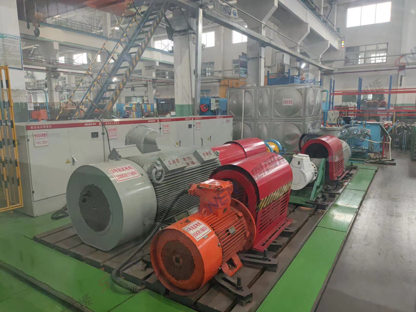 400kW交流、變頻、直流電機(jī)型式出廠試驗綜合智能測試裝備